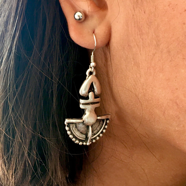 Bande de Vagabonds Aztec earrings